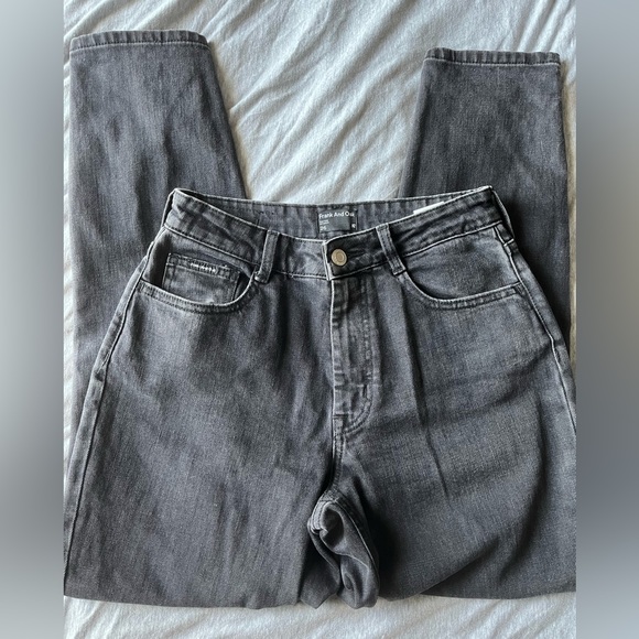 The Stevie High Rise Slim Tapered Jean in Washed Black NWOT Size 26 - Picture 2 of 4